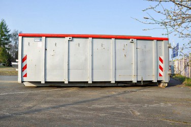 Abrollcontainer mit Deckel 16 cbm