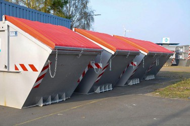 Absetzcontainer mit Deckel 10 cbm