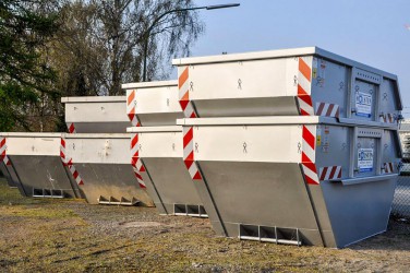 Absetzcontainer ohne Deckel 7 cbm